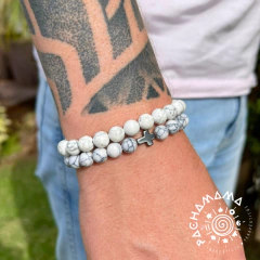 Pulseira Howlita Branca na internet