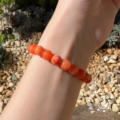 Pulseira Jade Laranja na internet