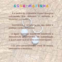Brinco Água-Marinha - comprar online