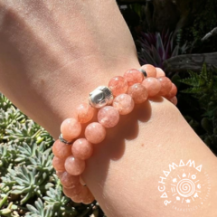 Pulseira Pedra-do-Sol com Buda Hematita na internet