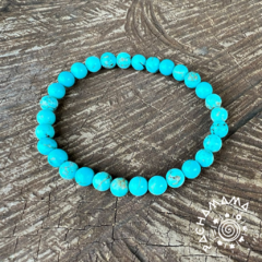 Pulseira Turquesa 6mm - comprar online