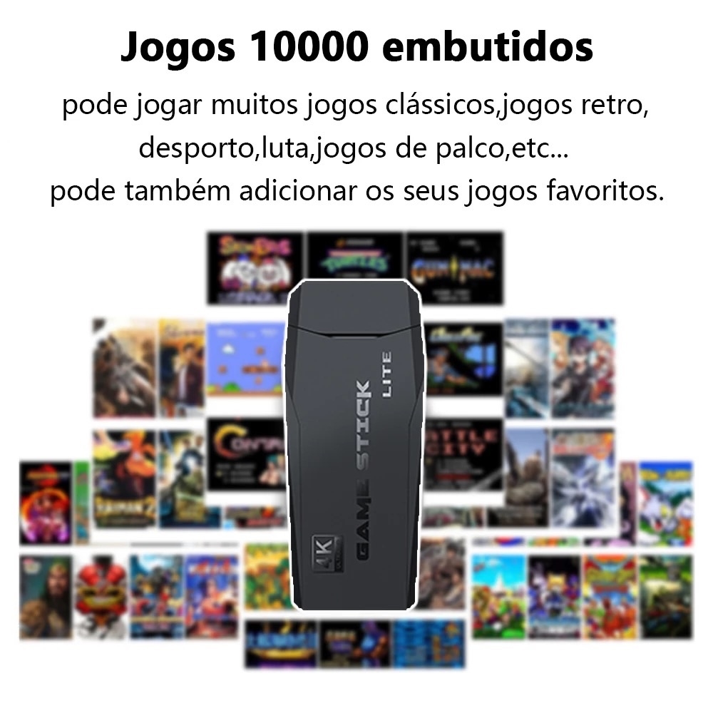 Video Game Retrô 10K jogos - Quero Desconto Sim