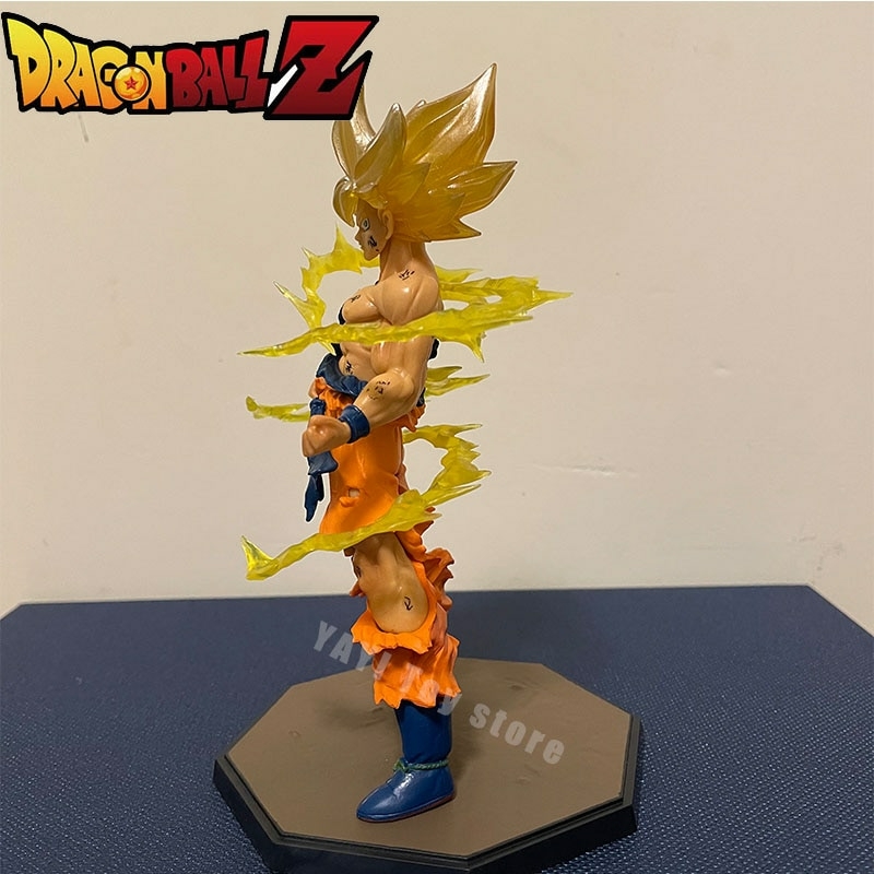 Action Figure Goku Super Saiyajin Anime Dragon Ball Z 16 CM