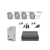 KIT HIKVISION 4CH ColorVu, color las 24H, disco de 300GB(ESSD), con audio en los 4 canales.
