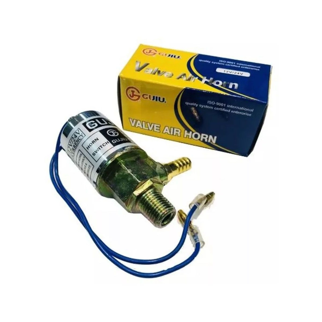 ELECTROVALVULA 12V - 24V - BOCINA DE AIRE