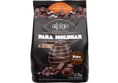 Chocolate Para Moldear Alpino Pins 1kg | Semi Amargo | - Lodiser -