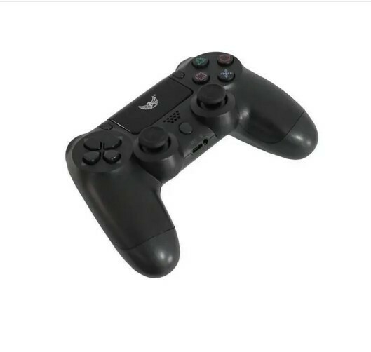 Controle Ps4 Joystick Sem Fio Wireless Recarregável Preto em