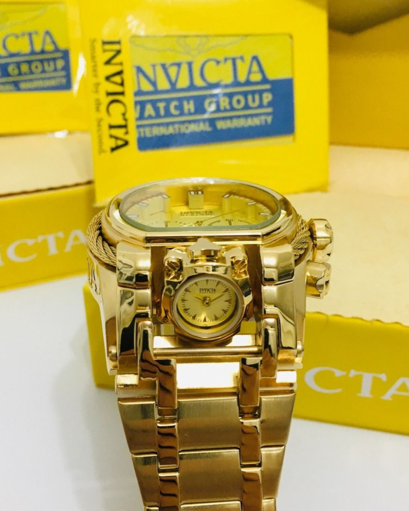 Comprar Relógio Masculino Invicta Zeus Magnum Linha Gold One