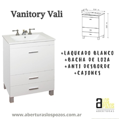 Vali Laqueado bacha de loza - comprar online