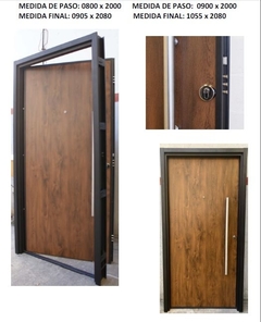 Seguridad Multipunto Foliada Simil Madera 89 Kg en internet