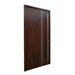 Pivotante Caoba Foliada Simil Madera 100 x 200