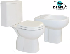 COMBO INODORO LARGO JADE +MOCHILA+ BIDET +ASIENTO