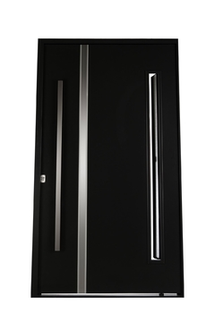 Pivotante M.81 Ciega Grafito Con Vidrio 100 x 200 en internet