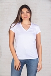 Remera Escote V Lisa - TM8130