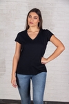 Remera Escote V Lisa - TM8130 - comprar online