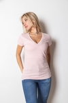 Remera Escote V Lisa - TM8130 - comprar online