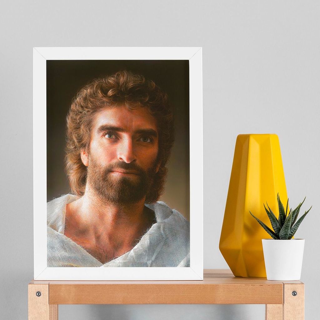 Quadro Luxo Jesus Cristo Por Akiane Quadro Luxo Jesus Cristo Por Akiane