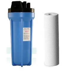 FILTRO COMPLETO 10" x 2,5"para Sedimentos - SEDI-10: 1200 lts/h