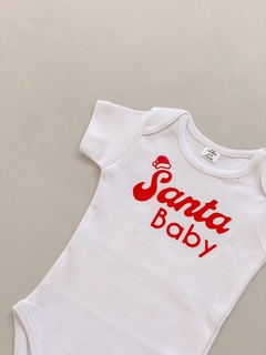 Body manga corta Santa crudo en internet