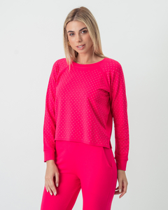 BLUSA DE MOLETINHO GABRIELA - PINK