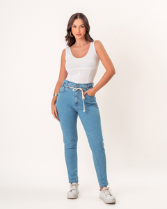 CROPPED TIPO CORSET RIB - BRANCO na internet