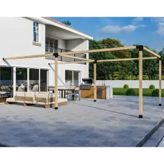 PERGOLA MODULO 2 PARED LARGO 3X3 - comprar online