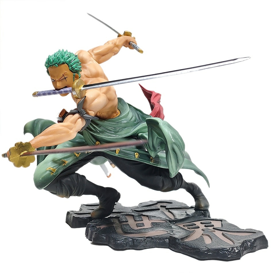 Action Figure Roronoa Zoro 28cm Anime Mangá One Piece, Filme e Série Nunca  Usado 65324092