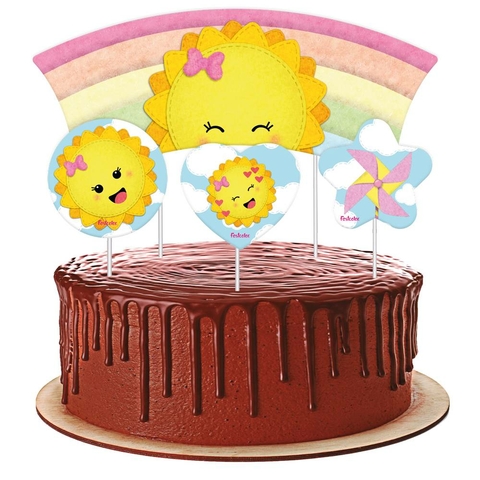 Topo de bolo faroeste - Loja de Balões, Artigos para Festas e