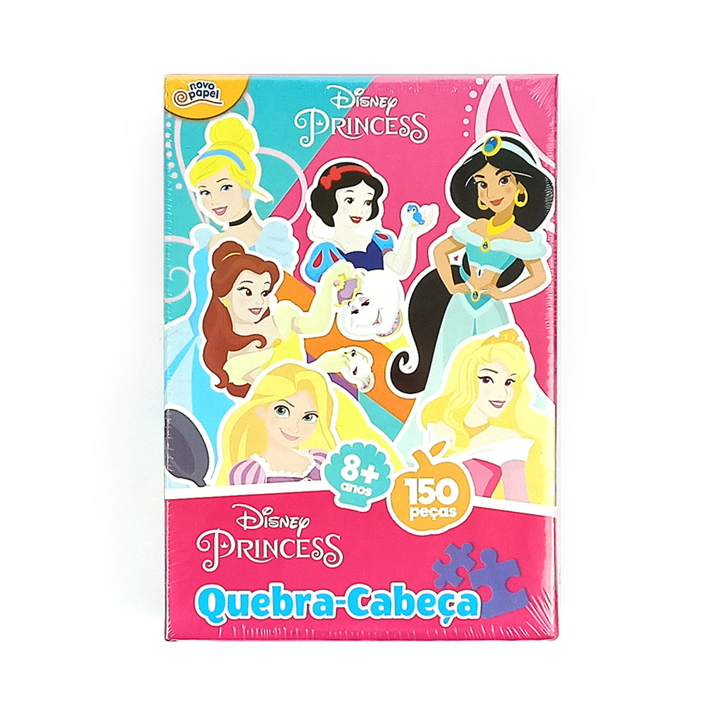 Quebra-Cabeça Disney Princesas 60 Peças - Novo Papel