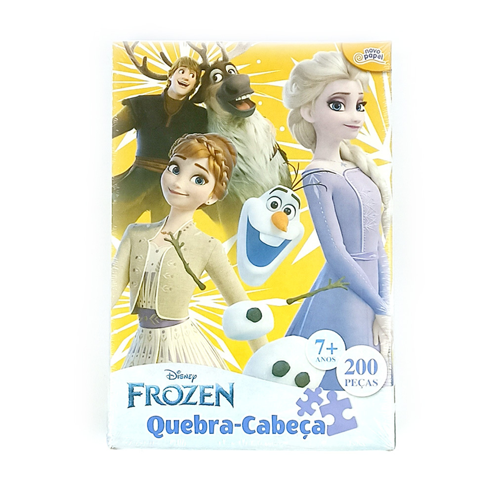 Disney - Diversão com quebra-cabeça Frozen - Ed. Online