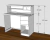 Escritorio Rectangular con Cajonera - tienda online