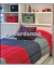 Acolchado franjas jean