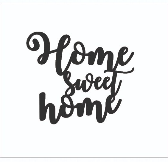 RECORTE Home Sweet Home Comprar em LexMar Laser