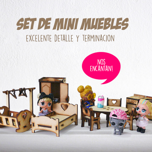 Set Muebles LOL