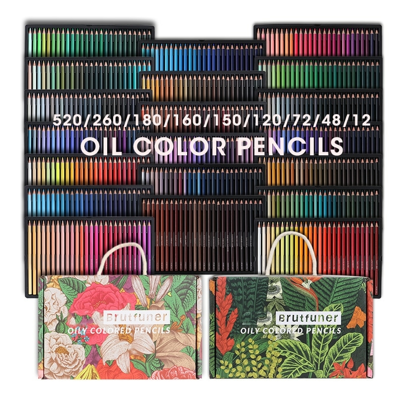72/120/150/180 Colors WaterColor Pencils Wood Colored Pencil Set Lapis De  Cor Painting Gifts for Adult Kids Art School Supplies