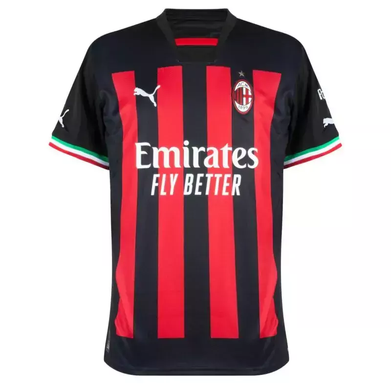 Camisa AC Milan Home 22/23 Torcedor Puma Masculina - Vermelha