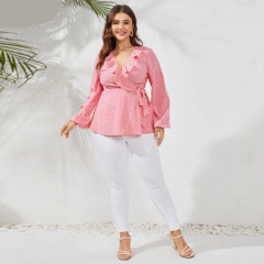 blusa feminina inês (Plus size) na internet