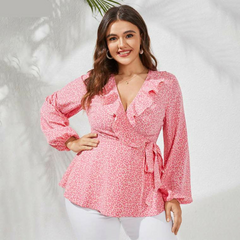 blusa feminina inês (Plus size)