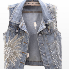 Colete Jeans Anelise