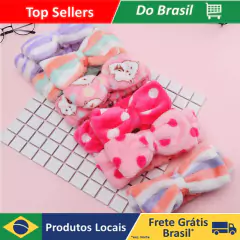 Faixa de cabelo para maquiagem e limpeza facial - Bella Rosa Store - Loja online - Moda feminina