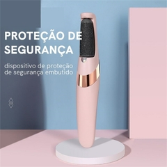 Lixa elétrica portátil para remover de calos e rachaduras dos Pés