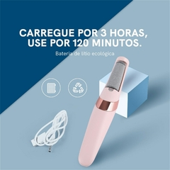 Lixa elétrica portátil para remover de calos e rachaduras dos Pés - comprar online