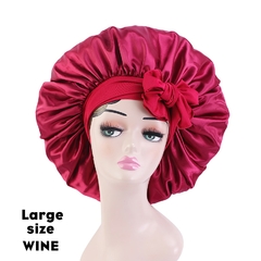 Touca de Cetim Anti Frizz-2 - Bella Rosa Store - Loja online - Moda feminina
