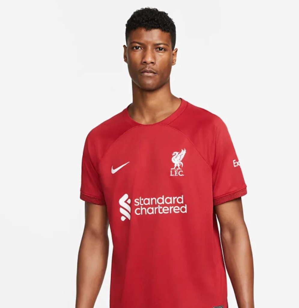 Camisa Liverpool 23/24 Torcedor Nike Masculina - Vermelho