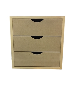 Cajonera de 3 Cajones Malletados