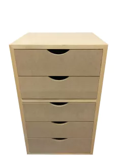 Cajonera de 5 Cajones Malletados en internet