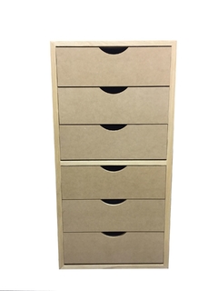 Cajonera de 6 Cajones Malletados