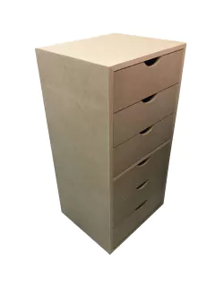 Cajonera de 6 Cajones Malletados en internet