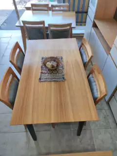 Juego de Comedor Nordico F1 - TM-MUEBLES