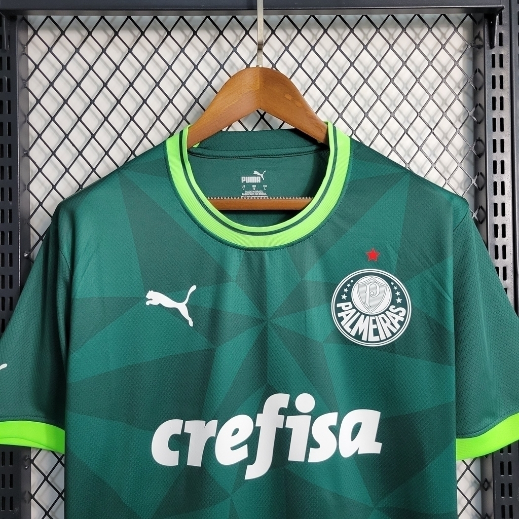 CAMISA PALMEIRAS I HOME 23/24 - TORCEDOR - MASCULINA - VERDE